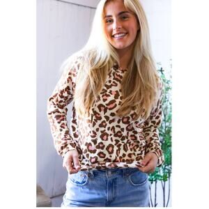 Red Lolly ANIMAL PRINT HOODIE